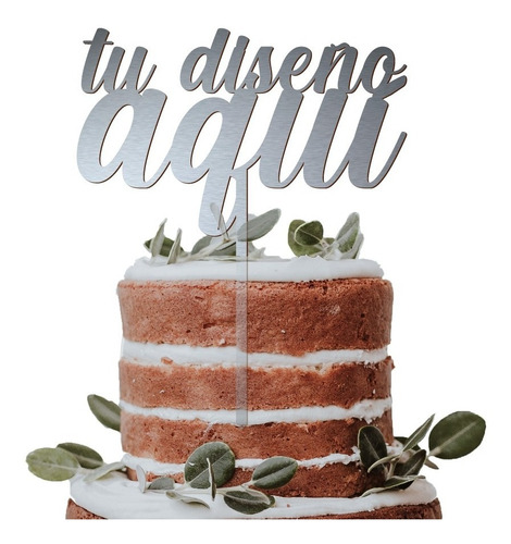 Cake Topper Adorno Personalizado Para Pastel 20cm