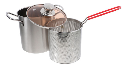 Nuevo Cesta For Cocinar Verduras Al Vapor, Sartén Metálica