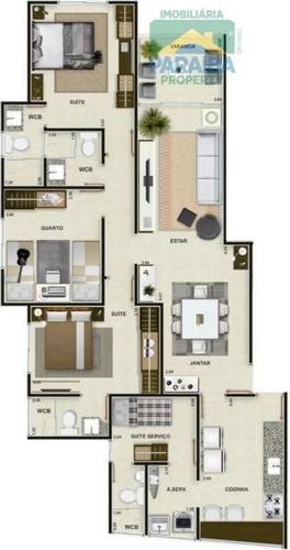 Imagem 7 de 13 de Apartamento Duplex Residencial À Venda, Cabo Branco, João Pessoa - Ad0002. - Ad0002