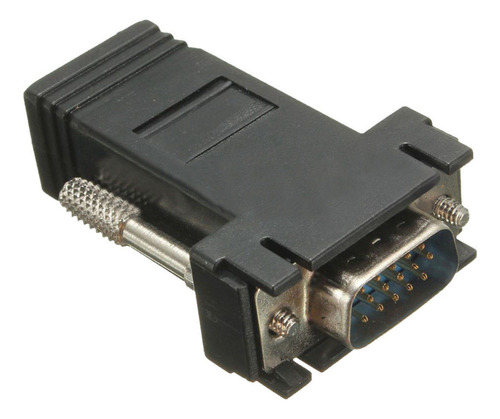 Adaptador Extensor Vídeo Vga X Rj45 Cabo Rede 30m 1080p