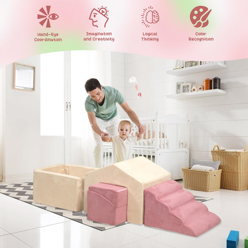 Brinquedos De Escalada De Espuma Loaol Para Crianças Pequena
