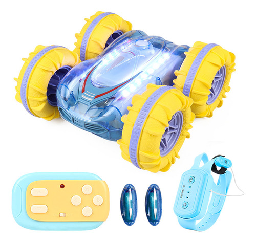 Coche Anfibio De Acrobacias 4×4 Con Control Por Gestos Y Luc