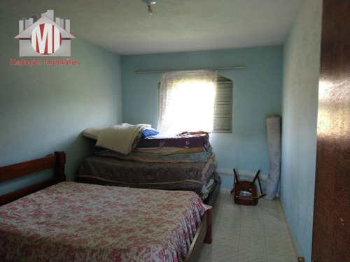 Chácara Ampla Com 03 Dormitórios, Pomar E Linda Vista À Venda, 1000 M² Por R$ 400.000 - Rural - Socorro/sp - Ch0611