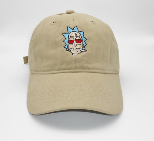 Gorra Rick Y Morty Smoke Kaki