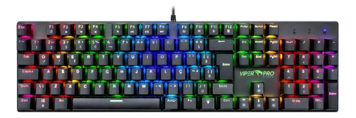 Teclado Gamer Mecânico Switch Red Mamba Viper Pro