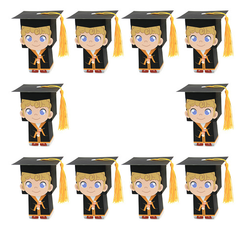 Caja De Caramelos De Graduación, 10 Unidades