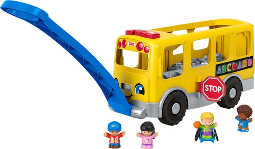 Fisher-price Little People Autobús Escolar Para Niños Pequeñ