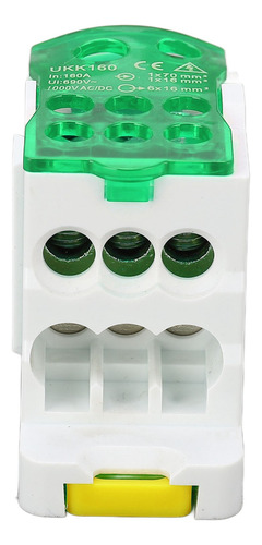 Bloque De Terminales Din Rail Distribution 690v 160a Power