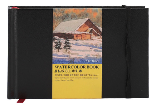 Fjl Cadernos De Papel Para Aquarela, Sketchbook, 230gsm