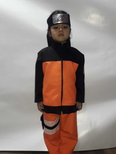 Disfraz Naruto Niño , Incluye Bandana