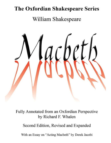 Libro: Macbeth (oxfordian Shakespeare Series)