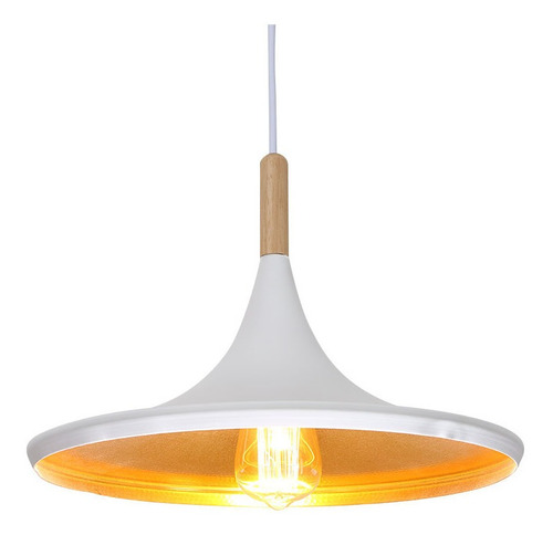 Lámpara Colgante Moderna Pantalla Cobre Diseño Tom Dixon