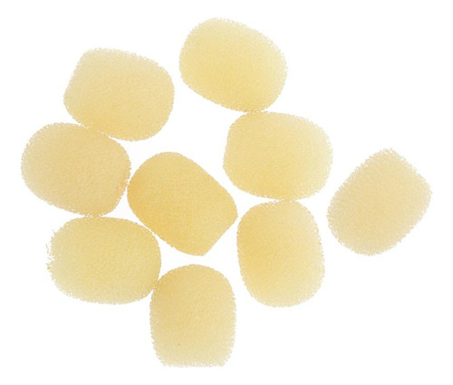 Parabrisas De Micrófono Amarillo, Cubierta De Esponja
