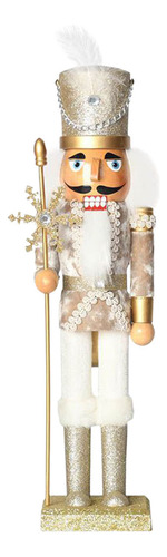 Cascanueces Clásico Rey Cascanueces Uniforme Oro