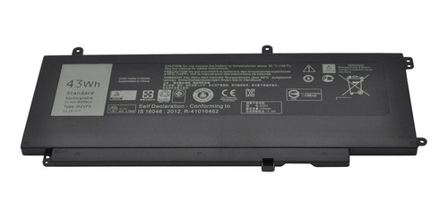 Bateria D2vf9 Para Dell Inspiron 15 7547 7548 Series 0pxr51