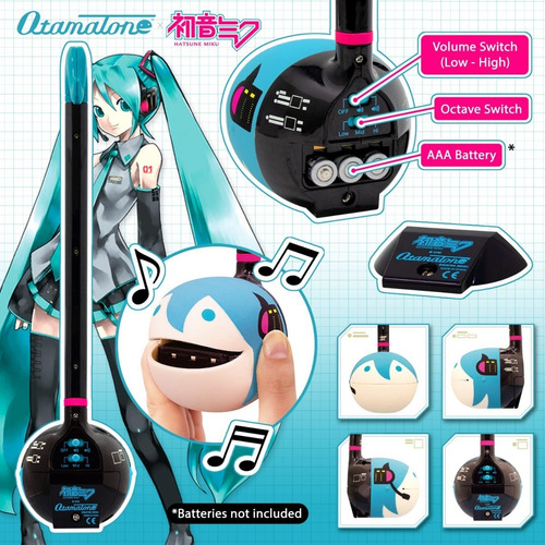 Otamatone Hatsune Miku Meiwa Denki Instrumento Musical