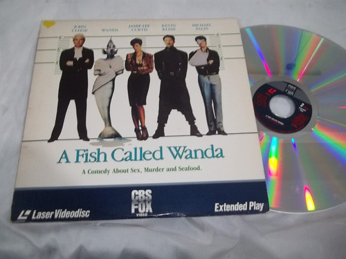Ld Laserdisc - A Fish Called Wanda - Trilha Sonora Filme