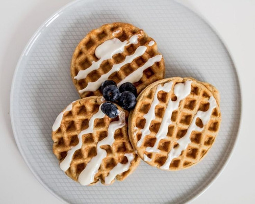 Harina Para Waffle Wafflemix Y Topping Sabor Vainilla Ozmer