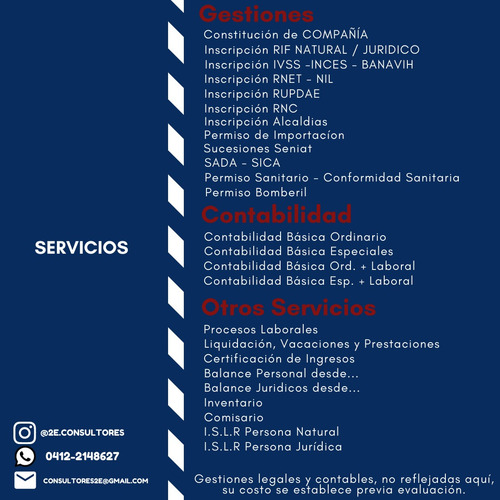 Imagen 6 de 7 de Contadores, Rnc, Constitución, Abogado