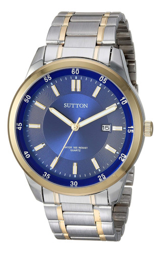 Sutton By Armitron Reloj De Pulsera De Dos Tonos Con Función