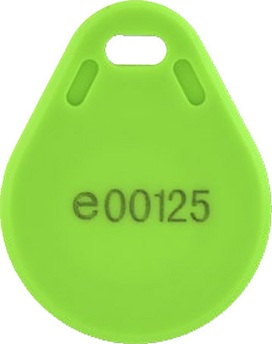 Tags Rfid Llave Electronica De Acceso A Edificios 125k Verde