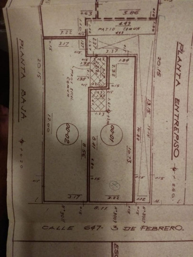 En Venta En Caseros Local De 30m2 Mas Entrepiso De 20m2 Zona Centrica Varios Destinos F: 8820