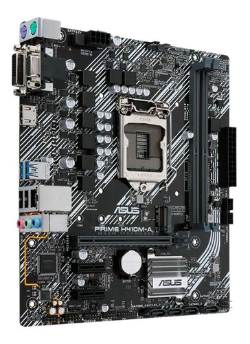 Imagem 3 de 6 de Placa Mãe Asus H410 Intel 1200 Prime H410m-a Ddr4 Micro Atx