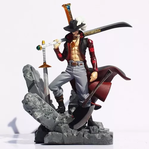 Anime One Piece Dracule Mihawk Action Figure Modelo Boneca Com Espada Top  Batalha Coleção Decoração Luffy Brinquedos Para Crianças Presente -  AliExpress