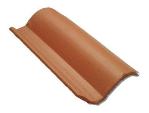 Imagen 1 de 5 de Teja De Barro Ala Mega 45x28 Cm Sellada (2pz)