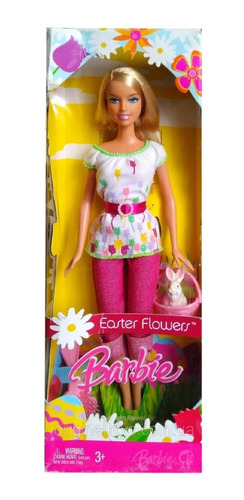 Barbie Easter Flowers 2007 Mattel