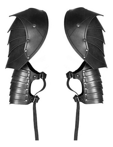 Caballero Y Soldado Medieval Segmental Spaulder Armor Princ