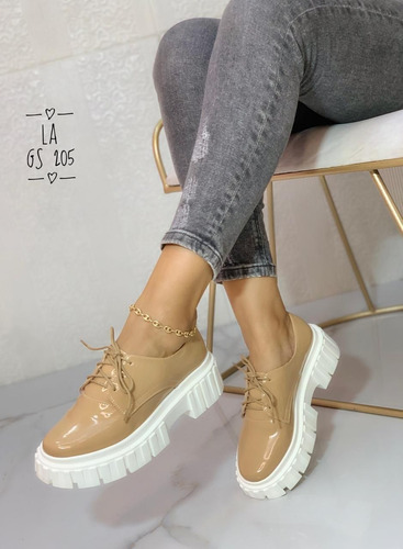 Tenis, Zapatilla Casual, Doble Piso, Plataforma De Mujer