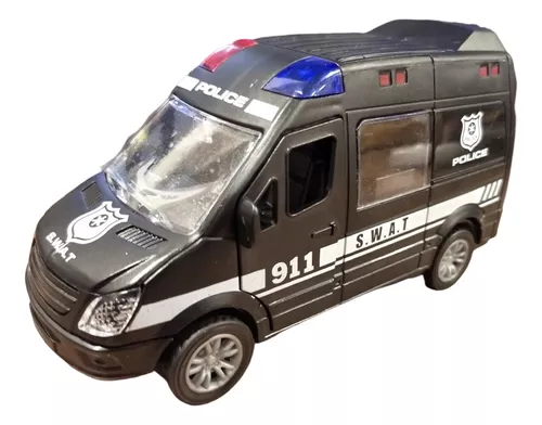 Mini Veículo - 1:16 - Viatura de Polícia - Resgate - Shiny Toys