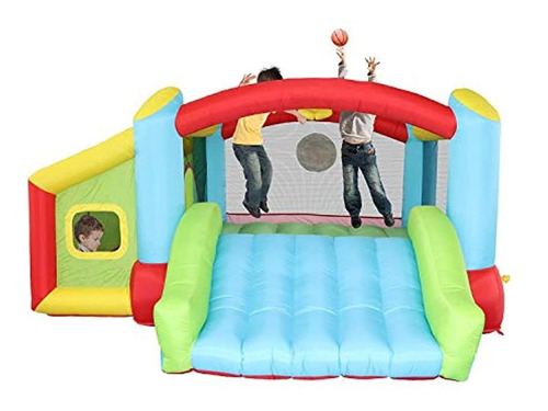 Castillo Inflable Con Piscina De Pelotas - Kongnijiwa