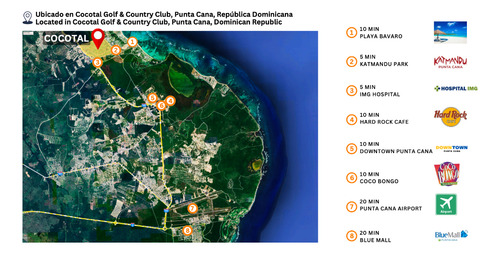 Venta Apartamento (penthouse): 2 Habitaciones, Cocotal Golf Club (proyecto)