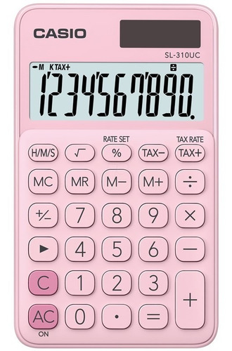 Imagen 1 de 1 de Calculadora Casio Sl-310 Rosa