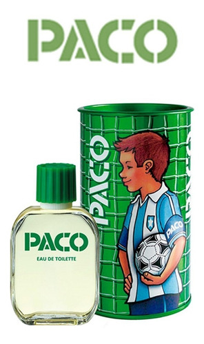 Imagen 3 de 4 de Perfume Paco Futbol Colonia Lata Niños Eau De Toilette 60 Ml