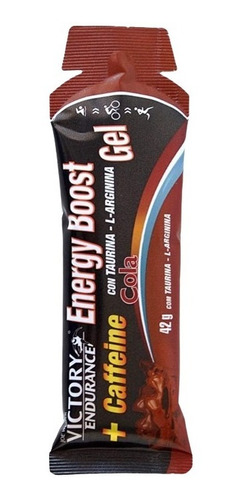 Gel Energy Boost Sabor Cola Con Cafeína Victory Endurance