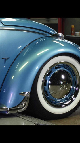 Fusca Azul Lata Velha