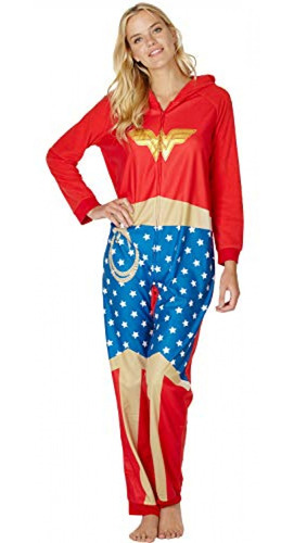 Disfraz De Mujer Dc Comics Wonder Woman Ready One Piece Disf