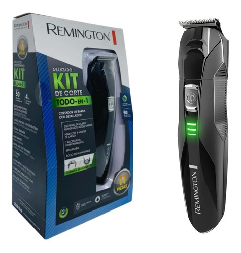 Maquina Peluqueria Kit Corte Cabello Y Barba Remington Origi