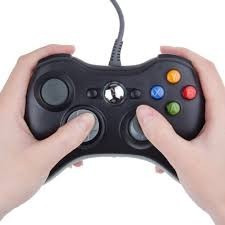 Control Xbox 360 - Pc Alambrico Analogos Ergonomico Promo