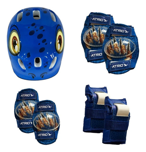 Kit De Proteção Infantil Atrio Dinossauro Azul Es463