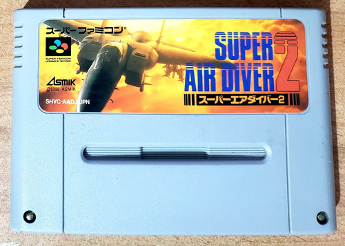 Jogo Snes Super Air Diver 2 Super Famicom Nintendo Original