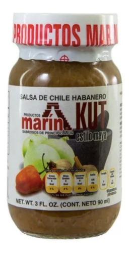 Salsa Habanera Maya Kut Marin 90ml