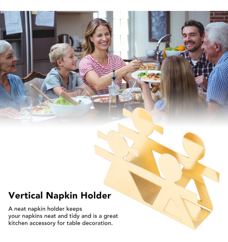Organizador Vertical Para Servilletas Con Diseño Humanoide E