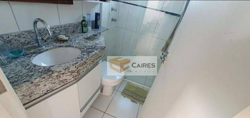 Apartamento Com 2 Dormitórios À Venda, 45 M² Por R$ 250.000,00 - Jardim Boa Esperança - Campinas/sp - Ap7898