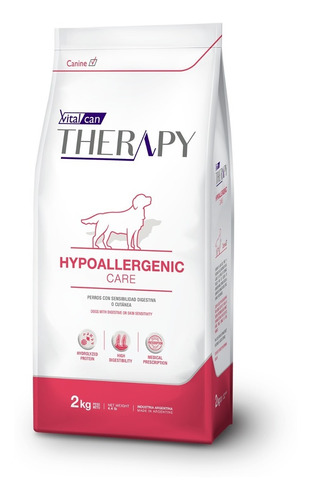 Alimento Perro Vitalcan Therapy Canine Hypoallergenic 2Kg