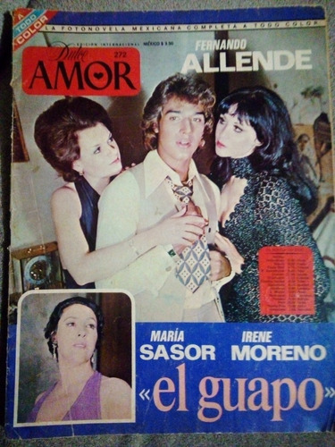 Maria Sasor, Fernando Allende, Irene M Fotonovela Dulce Amor