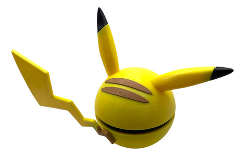 Pokebola Pokeball Con Diseño De Pikachu Ball Tamaño Real